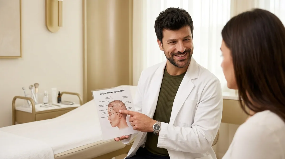 Mezoterapi — Dr. Orhan Tekin kliniğinde uygulama