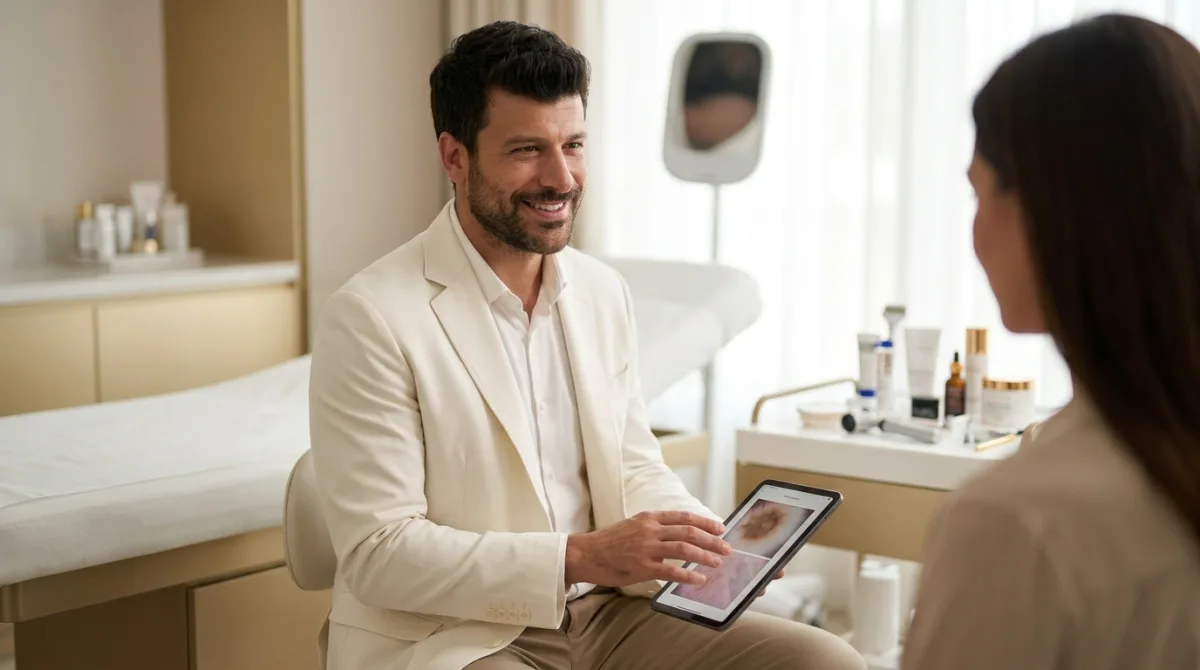 Yüz Mezoterapi — Dr. Orhan Tekin kliniğinde uygulama